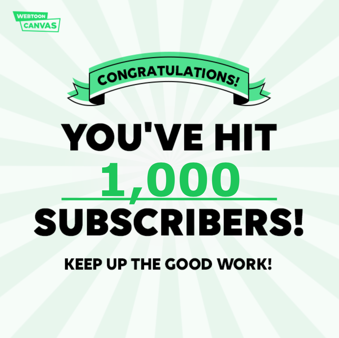 Getting featured and hitting 1k on Webtoon
